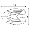 Προστατευτικά μανιτάρια πλαισίου R19 YAMAHA YZF-R6 06-07 Προστατευτικά μανιτάρια πλαισίου R19 YAMAHA YZF-R6 06-07 thumb