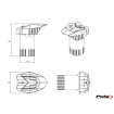 Προστατευτικά μανιτάρια μηχανής PUIG R19 KAWASAKI NINJA 125 19-23 thumb
