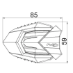 Προστατευτικά μανιτάρια μηχανής PUIG R19 KAWASAKI ER-6F 12-16 Προστατευτικά μανιτάρια μηχανής PUIG R19 KAWASAKI ER-6F 12-16 thumb