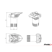 Προστατευτικά μανιτάρια μηχανής PUIG R19 KAWASAKI ZX-10R 11-23, ZR-10RR 17-23 thumb