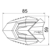 Προστατευτικά μανιτάρια μηχανής PUIG R19 YAMAHA MT-09/TRACER 21-23 Προστατευτικά μανιτάρια μηχανής PUIG R19 YAMAHA MT-09/TRACER 21-23 thumb
