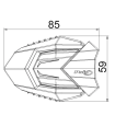 Προστατευτικά μανιτάρια μηχανής PUIG R19 KAWASAKI ER-6N 12-16 Προστατευτικά μανιτάρια μηχανής PUIG R19 KAWASAKI ER-6N 12-16 thumb