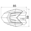 Προστατευτικά μανιτάρια μηχανής PUIG R19 YAMAHA FAZER8 13-16, FZ1 06-15, FZ1 FAZER 06-16, FZ8 10-16, FZ8 FAZER 10-12 thumb
