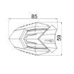 Προστατευτικά μανιτάρια μηχανής PUIG R19 HONDA CB125R NEO SPORTS CAFE 18-20 Προστατευτικά μανιτάρια μηχανής PUIG R19 HONDA CB125R NEO SPORTS CAFE 18-20 thumb