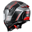 Κράνος μηχανής PREMIER TYPHOON BA 17 BLACK RED FULL FACE thumb