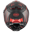 Κράνος μηχανής PREMIER TYPHOON FR 92 BLACK RED MAT FULL FACE thumb