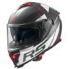 Κράνος μηχανής PREMIER TYPHOON RS 2 BLACK WHITE RED MAT FULL FACE