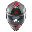 Κράνος μηχανής PREMIER TYPHOON BA 17 BLACK RED FULL FACE thumb