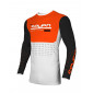 Μπλούζα μηχανής SEVEN VOX APERTURE FLO WHITE/ORANGE thumb