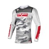 Μπλούζα motocross SEVEN RIVAL BARRACK WHITE