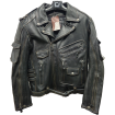 Δερμάτινο μπουφάν μηχανής CHOPPER BLACK Δερμάτινο μπουφάν μηχανής CHOPPER BLACK thumb