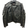 Δερμάτινο μπουφάν μηχανής CHOPPER BLACK