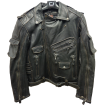 Δερμάτινο μπουφάν μηχανής CHOPPER BLACK Δερμάτινο μπουφάν μηχανής CHOPPER BLACK thumb