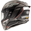 Κράνος μηχανής PREMIER HYPER XR 92 BM BLACK FULL FACE thumb