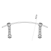 Κιτ ρυθμιζόμενη ζελατίνα PUIG CLIP-ON 230X90mm φιμέ Κιτ ρυθμιζόμενη ζελατίνα PUIG CLIP-ON 230X90mm φιμέ thumb