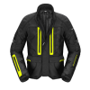 Υφασμάτινο μπουφάν μοτοσυκλέτας SPIDI TRAVELER 3 EVO BLACK/YELLOW FLUO