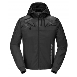Υφασμάτινο μπουφάν μοτοσυκλέτας SPIDI HOODIE EVO SPORT BLACK