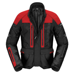Υφασμάτινο μπουφάν μοτοσυκλέτας SPIDI TRAVELER 3 EVO BLACK/RED