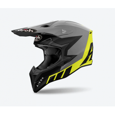 Κράνος motocross AIROH WRAAAP RELOADED YELLOW MATT
