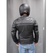 Δερμάτινο μπουφάν μηχανής ROADER ΜΑΥΡΟ thumb
