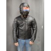 Δερμάτινο μπουφάν μηχανής ROADER ΜΑΥΡΟ thumb
