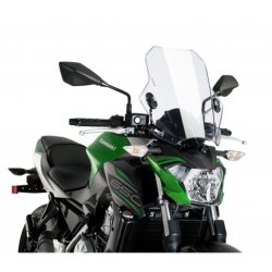 Διάφανη ζελατίνα μοτοσυκλέτας PUIG BAT για KAWASAKI ER6N 12-16, Z1000R 17-20, Z650/Z900 17-23 CLEAR Διάφανη ζελατίνα μοτοσυκλέτας PUIG BAT για KAWASAKI ER6N 12-16, Z1000R 17-20, Z650/Z900 17-23 CLEAR