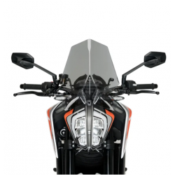Φιμέ ζελατίνα μοτοσυκλέτας PUIG NEW GENERATION SPORT για KTM 790 DUKE 18-23, 890 DUKE 21-23, 890 DUKE R 20-23