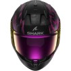 Κράνος μηχανής SHARK D-SKWAL 3 LADY MAYFER ΜΑΤ ΜΑΥΡΟ/ΡΟΖ FULL FACE thumb