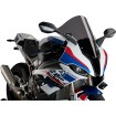 Φιμέ ζελατίνα μοτοσυκλέτας PUIG R-RACER για BMW S1000RR 19-22, M1000RR 2021 ΣΚΟΥΡΟ thumb
