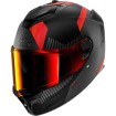 Κράνος μηχανής SHARK SPARTAN GT PRO DOKHTA CARBON ΜΑΤ ΜΑΥΡΟ/ΚΟΚΚΙΝΟ thumb