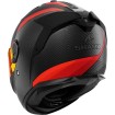 Κράνος μηχανής SHARK SPARTAN GT PRO DOKHTA CARBON ΜΑΤ ΜΑΥΡΟ/ΚΟΚΚΙΝΟ thumb