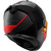 Κράνος μηχανής SHARK SPARTAN GT PRO DOKHTA CARBON ΜΑΤ ΜΑΥΡΟ/ΚΟΚΚΙΝΟ thumb