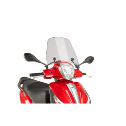 Φιμέ ζελατίνα μοτοσυκλέτας PUIG URBAN για PIAGGIO MEDLEY 125/125S 16-18, MEDLEY 150/150S 16-19