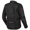 Υφασμάτινο μπουφάν μοτοσυκλέτας SECA DISCOVERY BLACK thumb