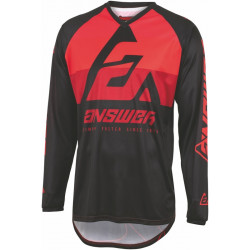 Μπλούζα μηχανής ANSWER Syncron CC Jersey- RED/BLACK