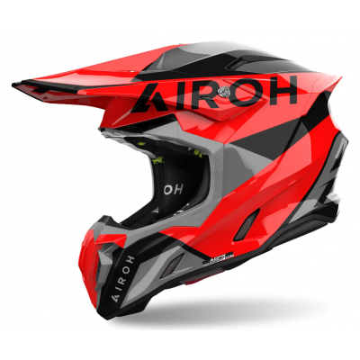 Κράνος motocross AIROH TWIST 3 KING RED GLOSS Κράνος motocross AIROH TWIST 3 KING RED GLOSS