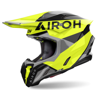 Κράνος motocross AIROH TWIST 3 KING YELLOW GLOSS Κράνος motocross AIROH TWIST 3 KING YELLOW GLOSS