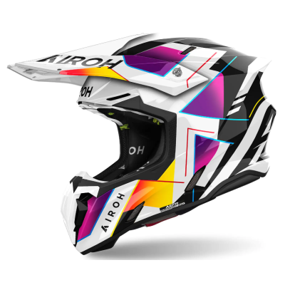Κράνος motocross AIROH TWIST 3 RAINBOW GLOSS Κράνος motocross AIROH TWIST 3 RAINBOW GLOSS