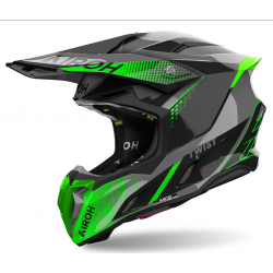 Κράνος motocross AIROH TWIST 3 SHARD GREEN GLOSS