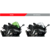 Φιμέ ζελατίνα μοτοσυκλέτας PUIG Z-RACING για KAWASAKI ZX-6R 09-16, ZX-6R 636 13-17, ZX-10R 08-10 thumb