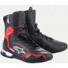 Μπότες μηχανής ALPINESTARS SUPER FASTER BLACK/RED
