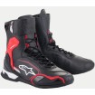 Μπότες μηχανής ALPINESTARS SUPER FASTER BLACK/RED thumb