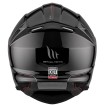 Κράνος μηχανής MT GENESIS A1 GLOSS BLACK FLIP-UP thumb