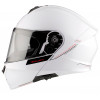 Κράνος μηχανής MT GENESIS A0 GLOSS WHITE FLIP-UP