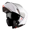 Κράνος μηχανής MT GENESIS A0 GLOSS WHITE FLIP-UP thumb