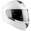 Κράνος μηχανής MT GENESIS A0 GLOSS WHITE FLIP-UP thumb