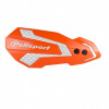 Προστατευτικές χούφτες μηχανής POLISPORT MX FLOW KTM/HUSQ/SHERCO/GAS GAS ORANGE/WHITE
