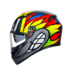 Κράνος μηχανής AGV K3 -BIRDY 2.0 ΓΚΡΙ/ΚΙΤΡΙΝΟ/ΚΟΚΚΙΝΟ thumb