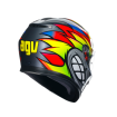 Κράνος μηχανής AGV K3 -BIRDY 2.0 ΓΚΡΙ/ΚΙΤΡΙΝΟ/ΚΟΚΚΙΝΟ thumb
