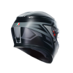 Κράνος μηχανής AGV K3 COMPOUND MATT ΜΑΥΡΟ/ΓΚΡΙ thumb